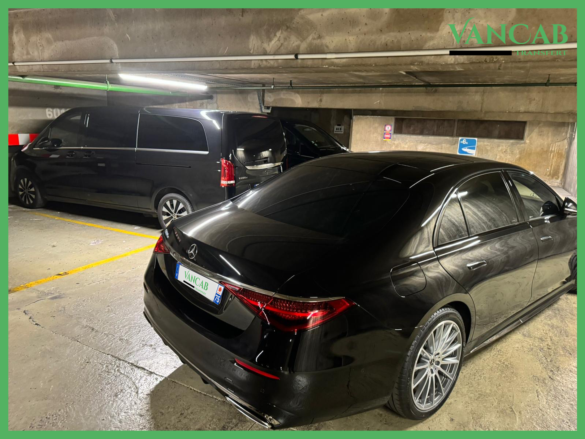 Mercedes V Class Mercedes S Class VTC Transport Paris