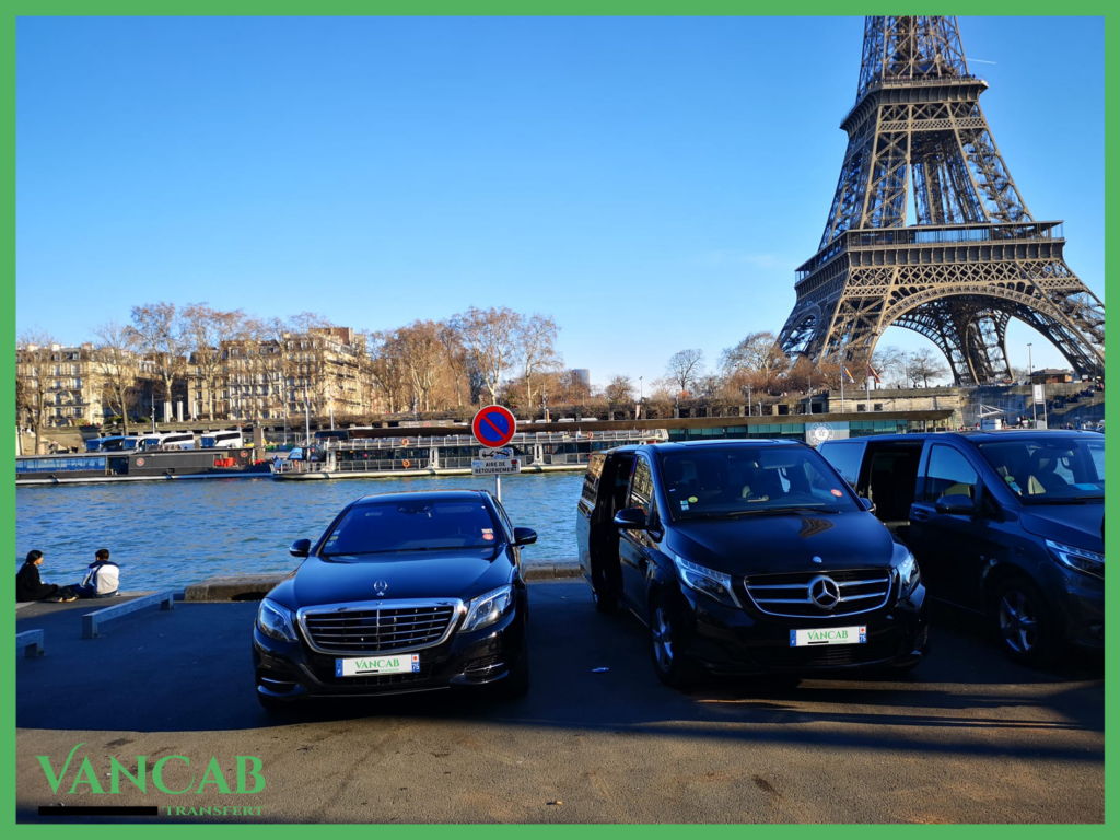 VTC Sedan & Van in front of Effeil Tower